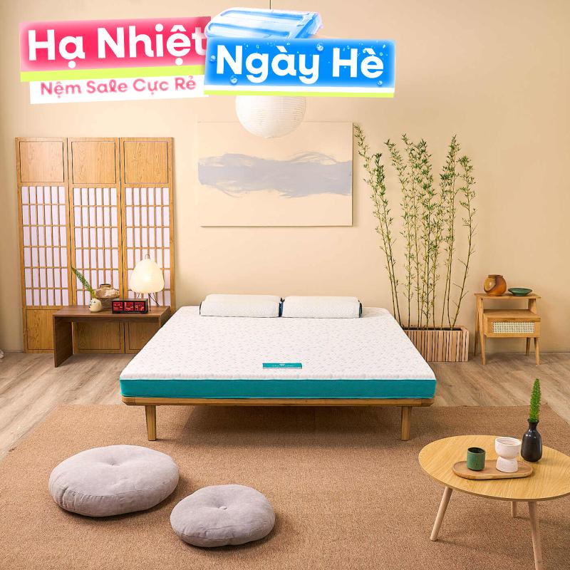 Nệm foam Nhật Bản Aeroflow Standard nâng đỡ cơ thể dày 12cm