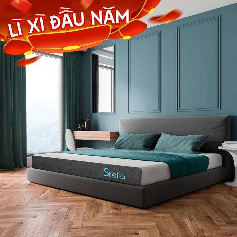 Nệm cao su đa tầng Kim Cương Stella dày 15cm