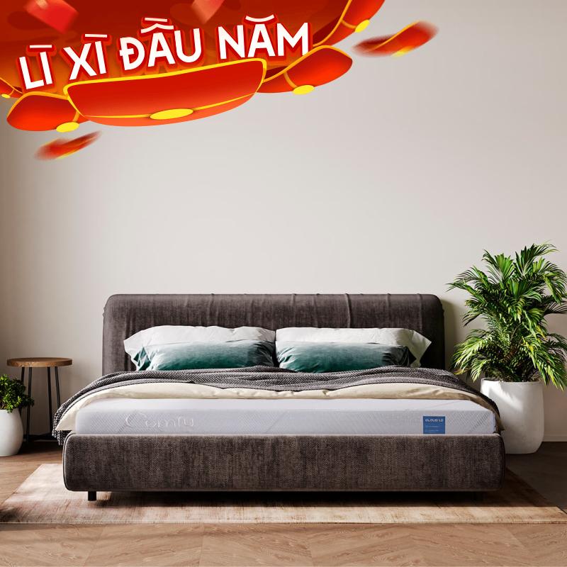 Nệm foam Comfy Cloud 1.0 thoáng khí vượt trội dày 12cm