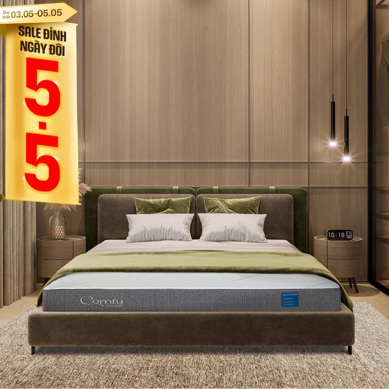 Nệm foam Comfy Cloud 2.0 siêu đàn hồi dày 15cm Nệm foam Comfy Cloud 2.0 siêu đàn hồi dày 15cm