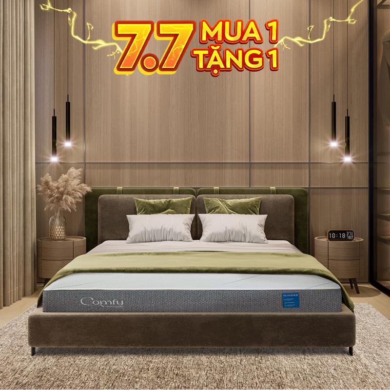 Nệm foam Comfy Cloud 2.0 siêu đàn hồi dày 15cm