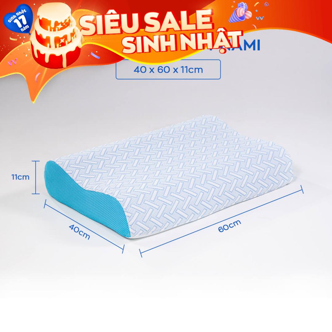 Gối foam Comfy Nami công thái học