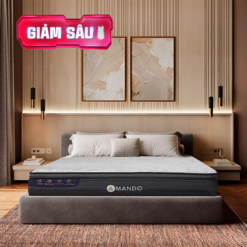 Nệm lò xo làm mát Amando Elite Grand dày 28cm