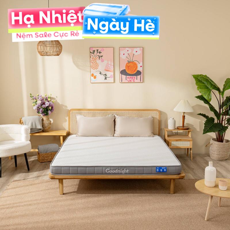 Nệm cao su đa tầng Goodnight Latex Hybrid (Rena) vững chắc, thông thoáng dày 10cm