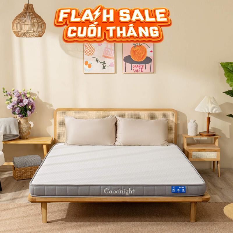Nệm cao su đa tầng Goodnight Rena vững chắc, thông thoáng dày 10cm