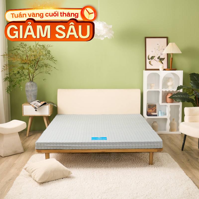 Nệm Bông ép Wonjun Pure & Fresh dày 5/9cm gấp 3