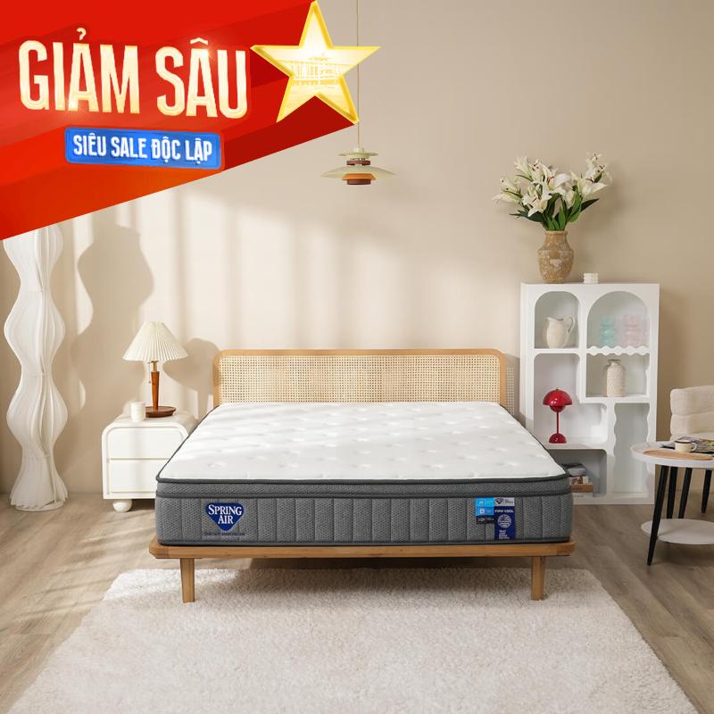 Nệm lò xo Spring Air Back Supporter Firm Cool nâng đỡ làm mát dày 26cm
