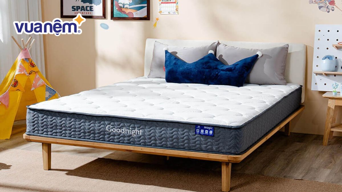 Các kích thước nệm tiêu chuẩn thông dụng trên thị trường