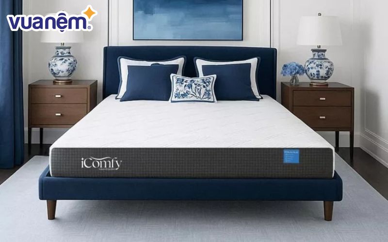 Nệm foam iComfy Coolax Plus mang lại sự thoải mái tối ưu