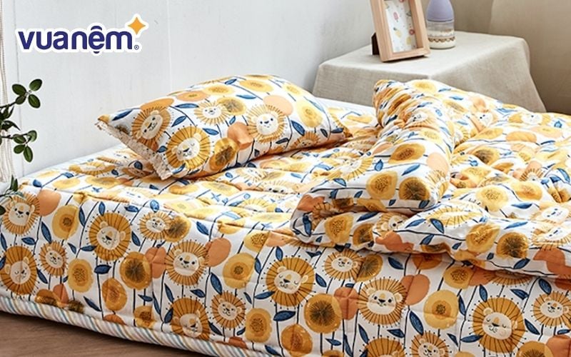 Bộ drap trải giường Hàn Quốc vải lụa Modal 