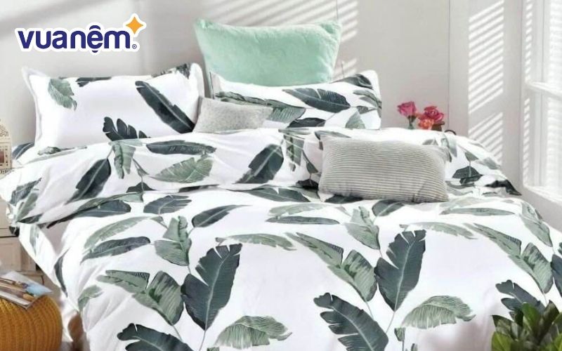 Bộ chăn ga AMD Micro Satin làm từ các chất liệu vô cùng thoáng mát, thấm hút mồ hôi tốt