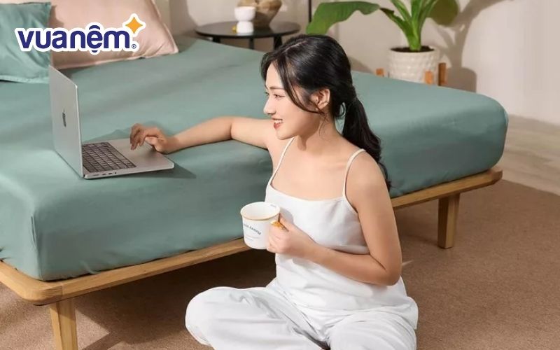 Chọn mua drap giường chất lượng tại Vua Nệm