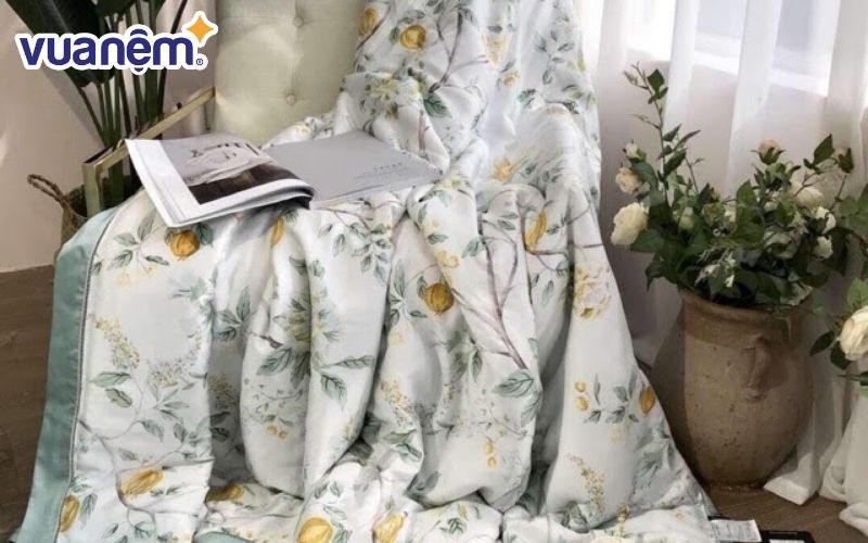 Mẫu chăn mền mùa hè Tencel 1