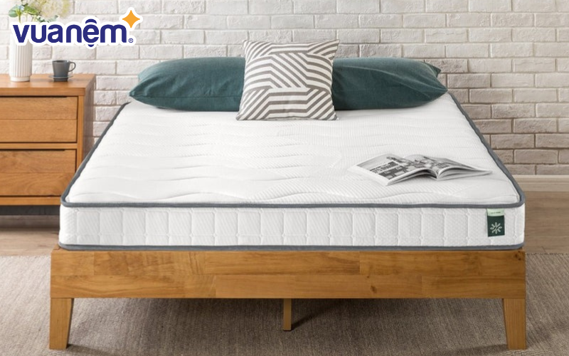 Nệm lò xo cao su 7in Bonnell Spring Mattress độ dày 18cm thiết kế cấu tạo 6 lớp