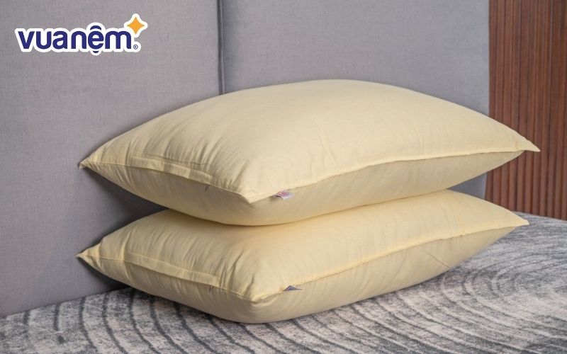 Gối bông được làm từ bông xơ tự nhiên