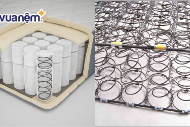 Nên chọn nệm lò xo túi độc lập hay nệm lò xo liên kết?