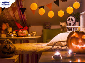 9 gợi ý trang trí phòng ngủ mùa Halloween độc lạ nhất