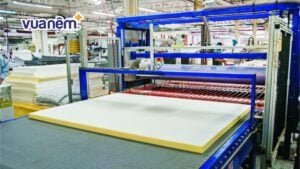 5 bước trong quy trình sản xuất nệm cao su thiên nhiên