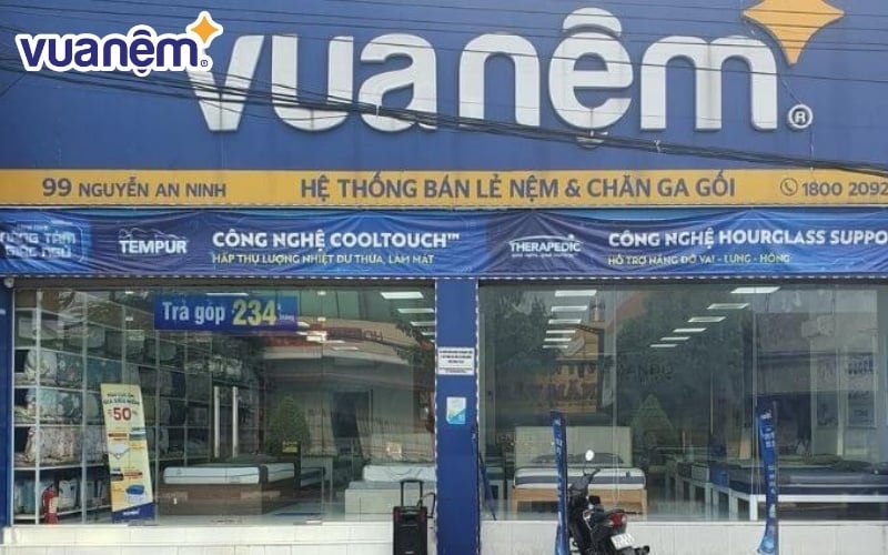 Mua nệm cao su chính hãng, giá tốt tại Vua Nệm