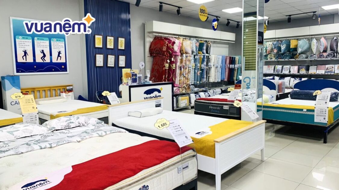 đại lý nệm Kim Cương Bình Dương