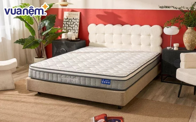 Nệm lò xo Goodnight Sleep Wave được nhiều người ưa chuộng