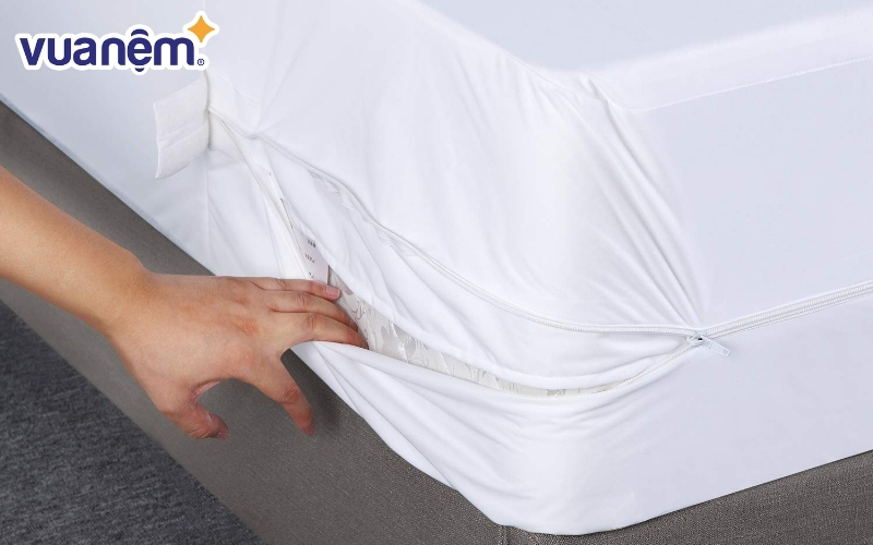 Vỏ bọc nệm kéo khóa là gì?