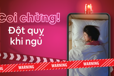 cảnh báo đột quỵ khi ngủ