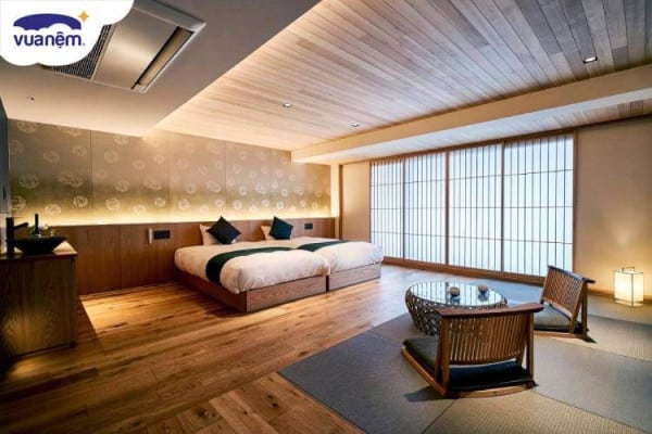 Mẫu giường cưới phong cách ZEN Nhật Bản đậm chất thiền