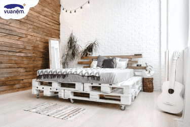 giường có bánh xe