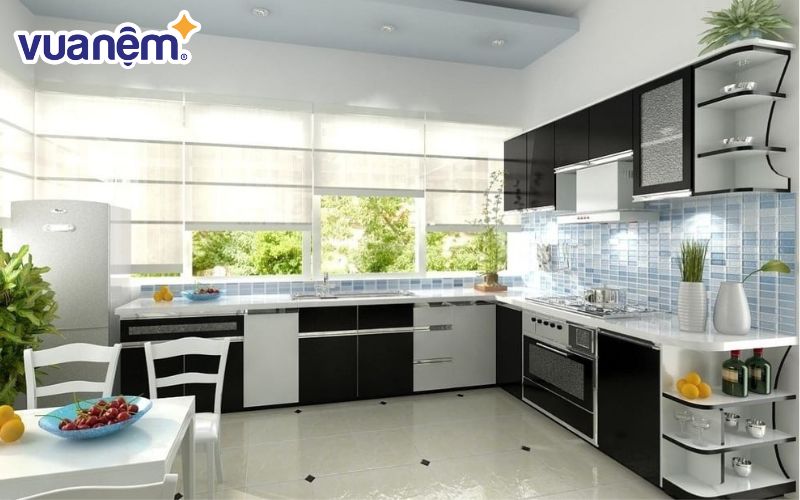Giữ bếp núc sạch sẽ, gọn gàng là mẹo phong thủy cải vận hiệu quả trong gia đình
