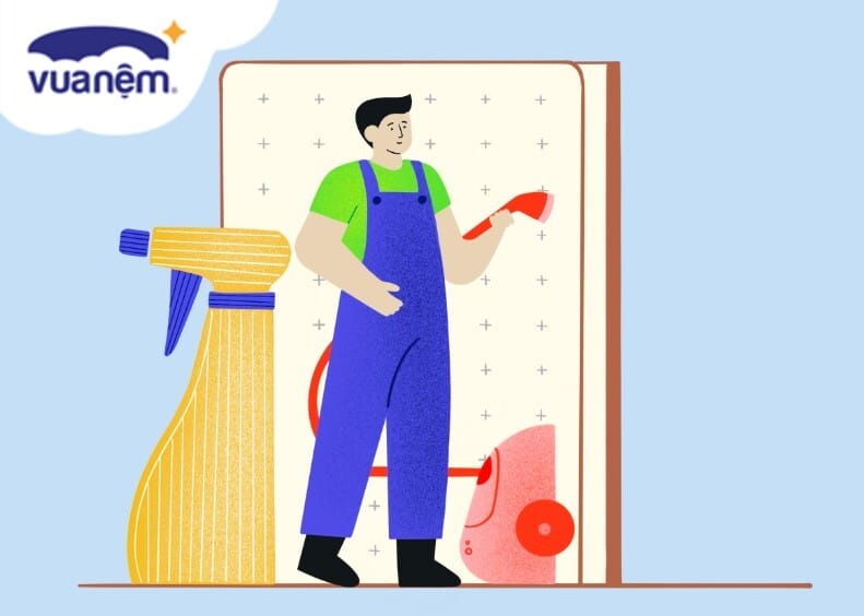 dịch vụ giặt nệm