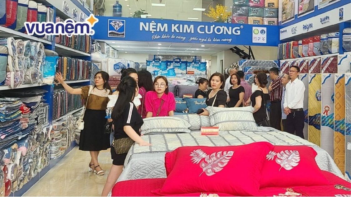 đại lý nệm Kim Cương Hải Phòng
