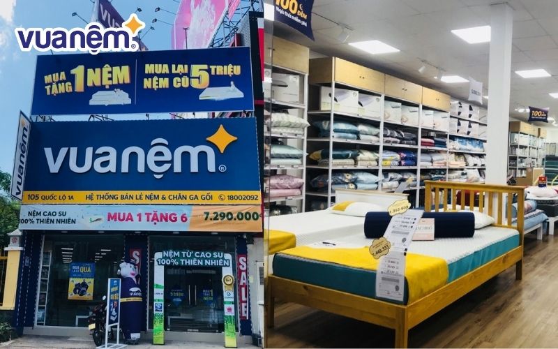 Đại lý nệm Liên Á tại Tây Ninh - Vua Nệm