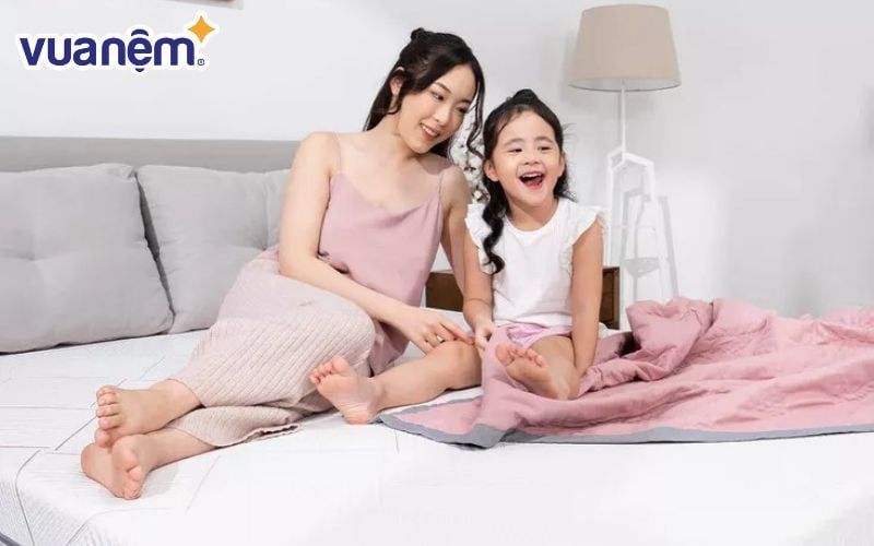 Chọn một chiếc nệm ngủ phù hợp cho trẻ là điều quan trọng