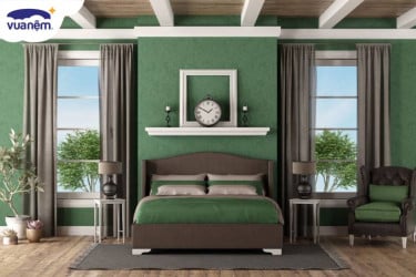 màu sơn phong ngủ người mệnh Mộc
