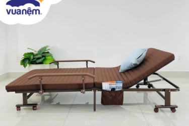 giường xếp có nệm