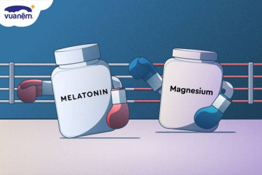 Melatonin với Magiê