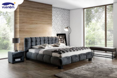 giường bọc nệm đầu giường
