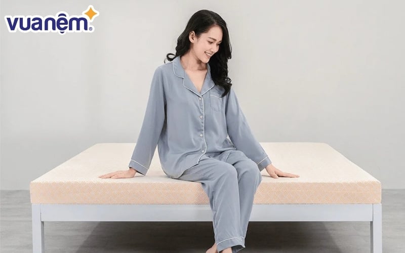 Nệm cao su Kim Cương Happy Gold với tính năng thoáng khí vượt trội