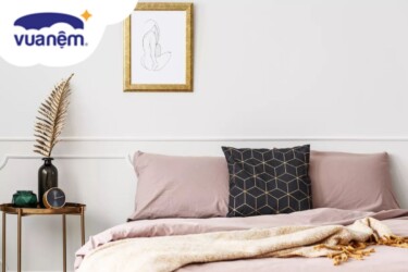 tẩy vỏ gối bị mốc
