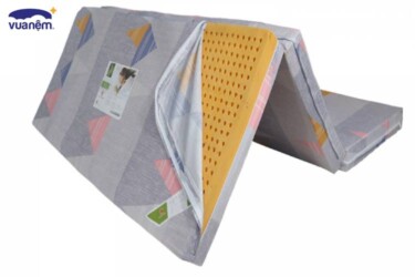 Nệm cao su gấp 3 Vạn Thành