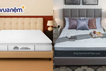 so sánh nệm kim cương và nệm kingkoil