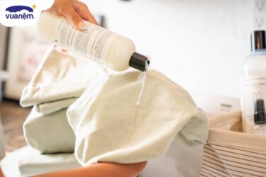 cách giặt chăn ga gối mới mua về