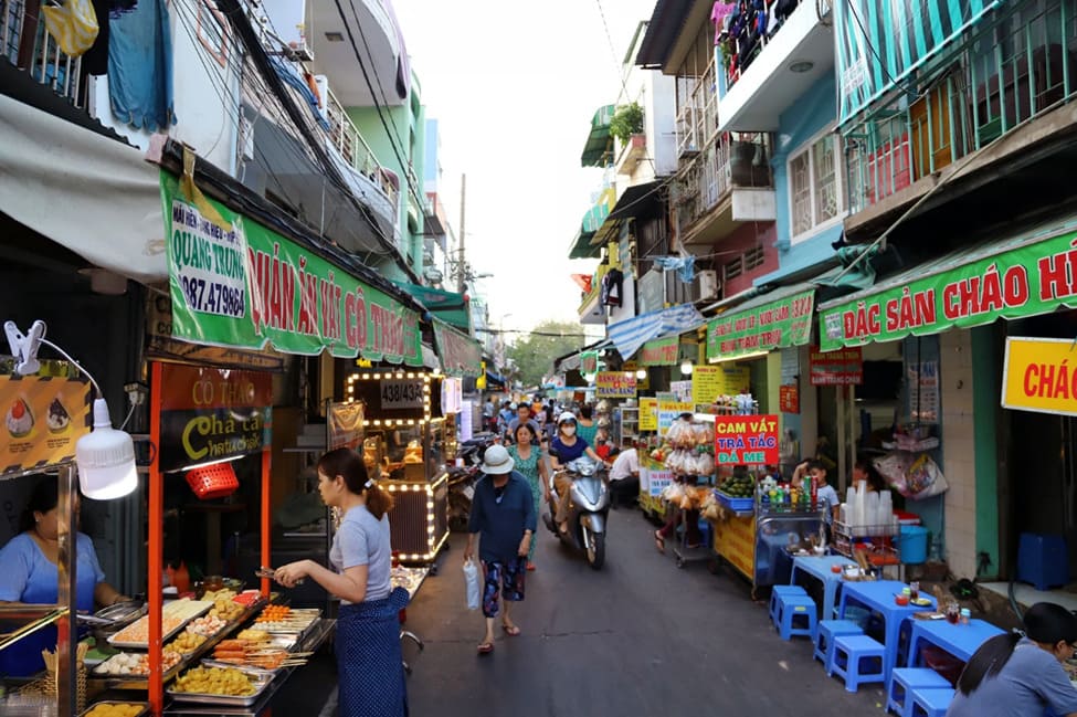 Ho Thi Ky market, Saigon, Vietnam