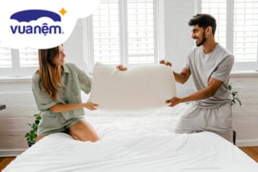 nệm cao su vạn thành và cao su thuần việt