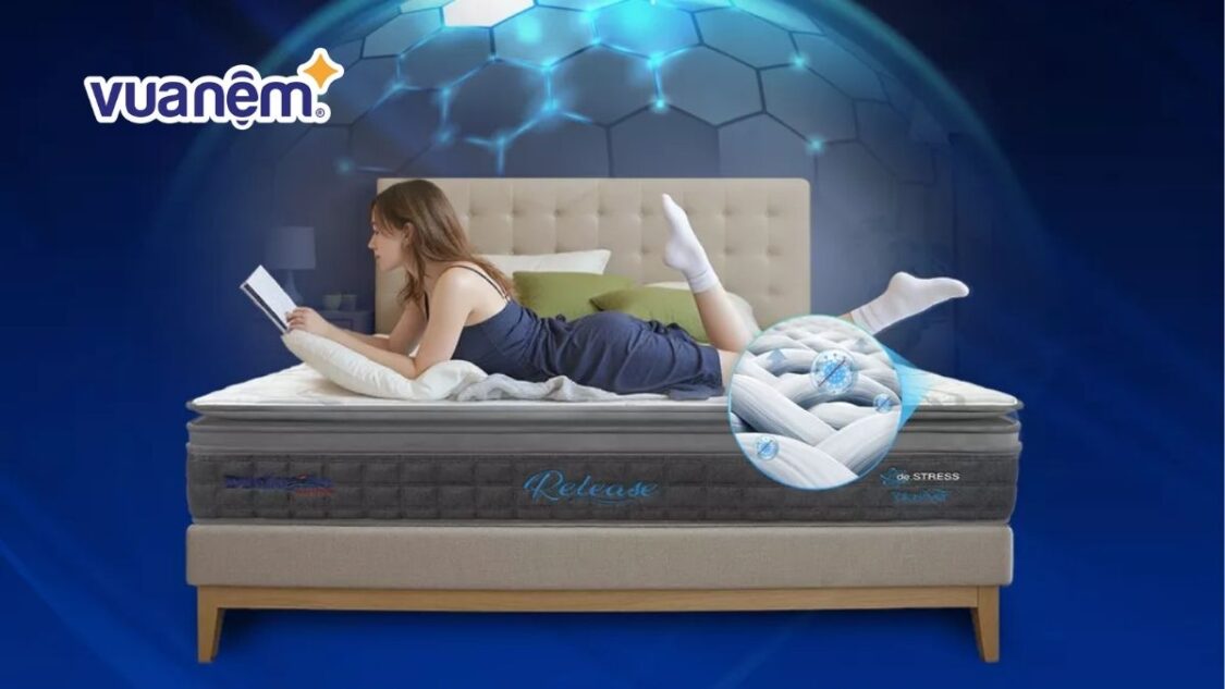 nệm dunlopillo 2m2