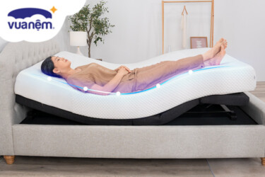 review giường thông minh sleeptek