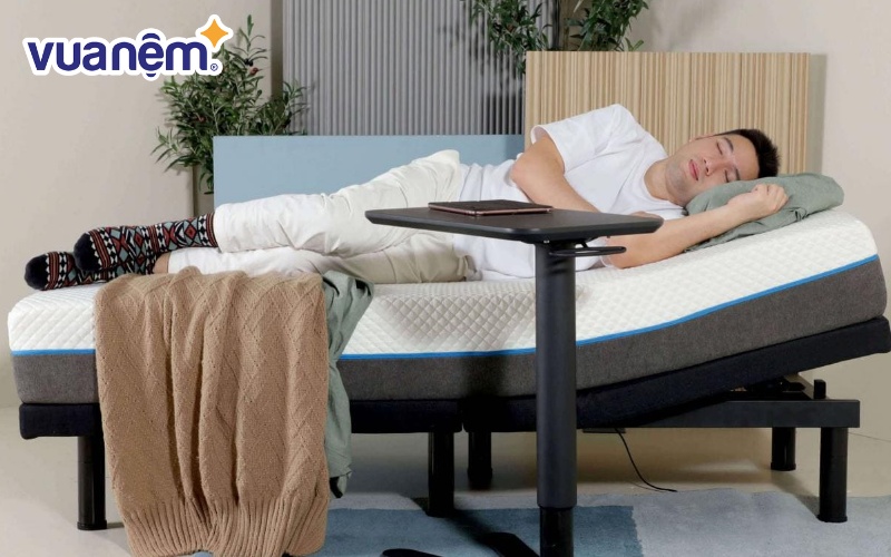 Không nên sử dụng nệm lò xo cho giường điều khiển thông minh