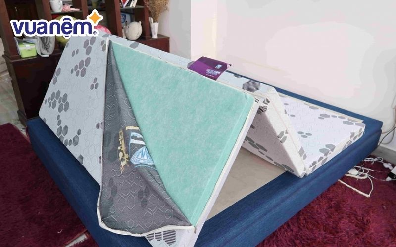 Nệm gấp bông ép 1m4 Acness
