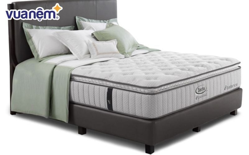Serta cũng là thương hiệu nệm được nhiều người tiêu dùng đánh giá cao về mẫu mã và chất lượng